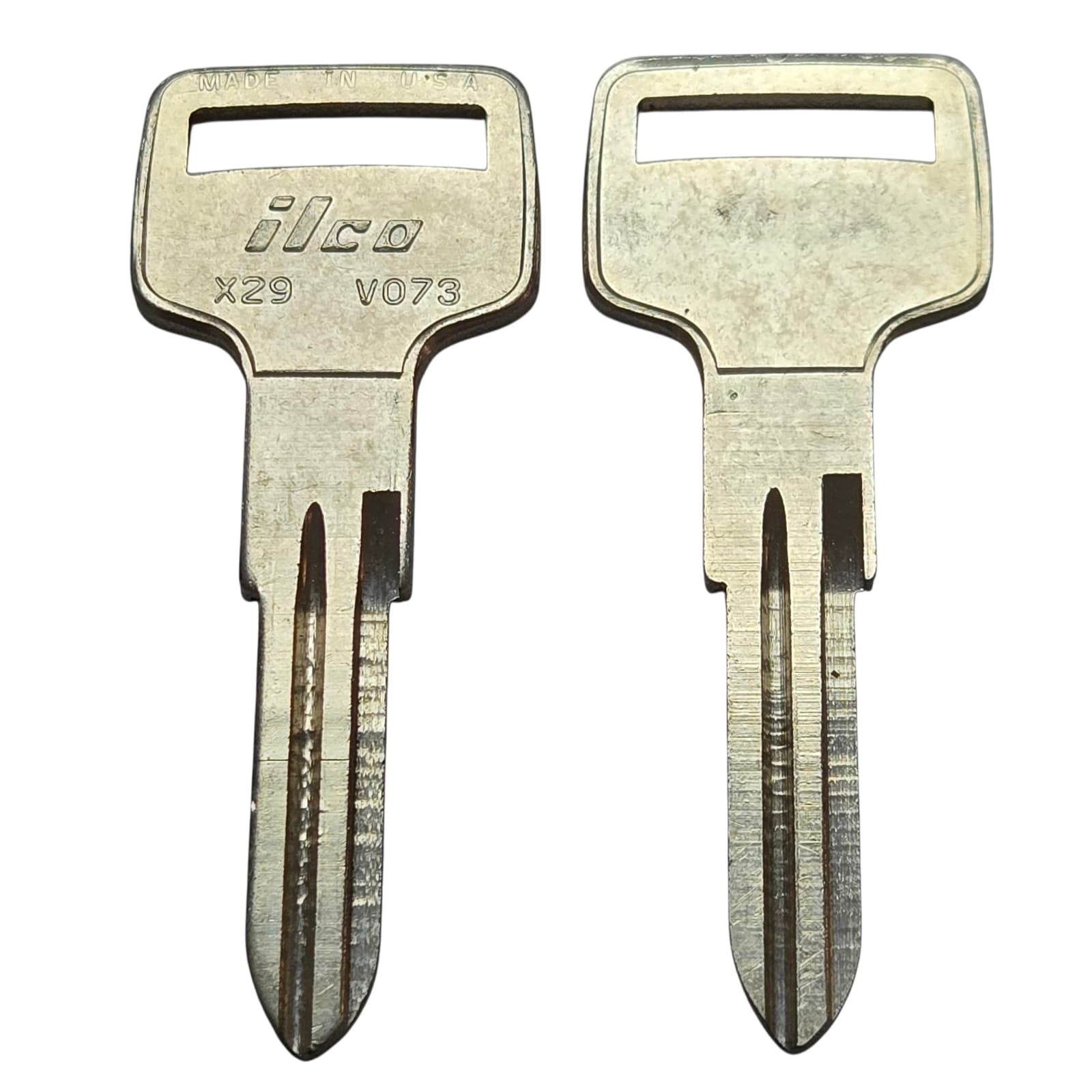 X29 (VO73), NE24, NE10 - Key Blank - Autobianchi, British Leyland, Rover, Volvo - PACK OF 10 (30-A5)